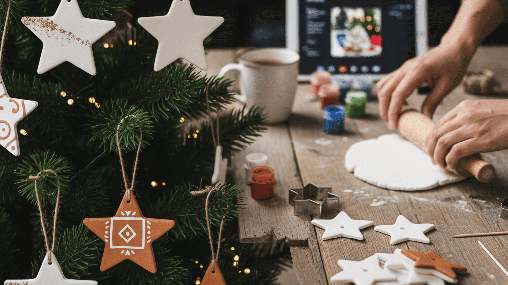 Christmas star tree decoration