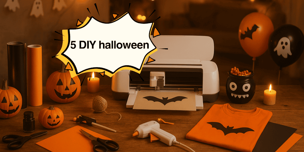 5 Halloween-DIYs für jede Menge Spaß mit deiner Cricut!
