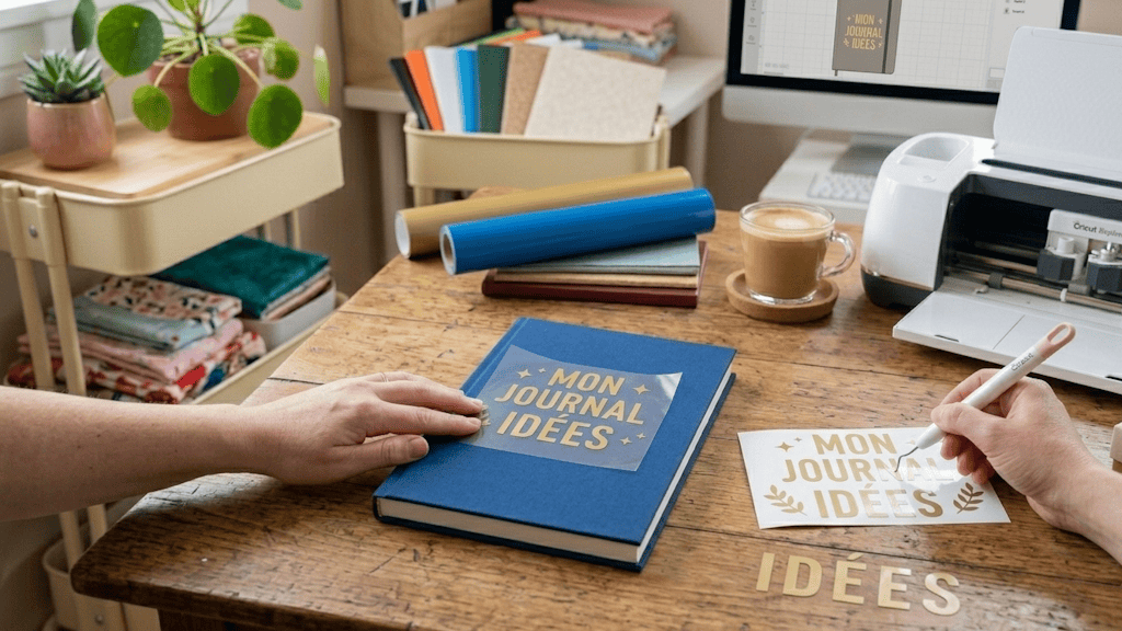 quaderno da personalizzare con il vinile