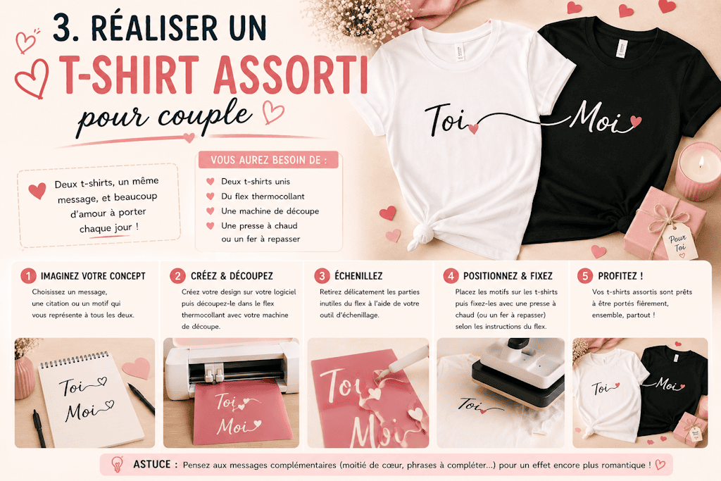passendes T-Shirt zum Valentinstag