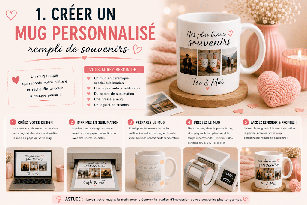 personalisierte DIY-Tasse