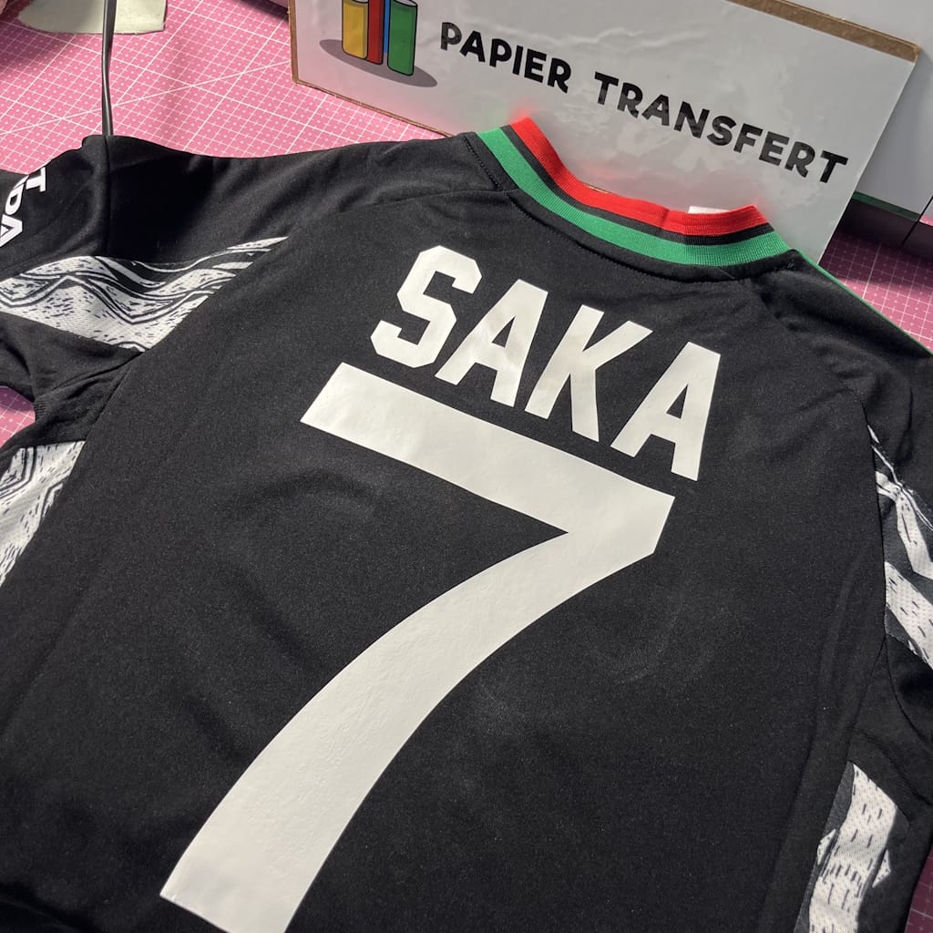 how to letter a football jersey on a budget
