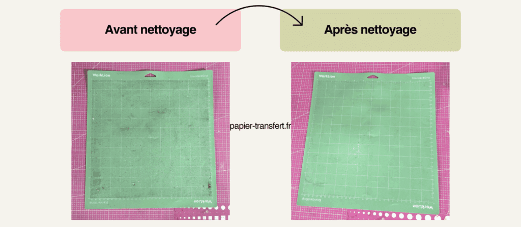 cricut-matte reinigen