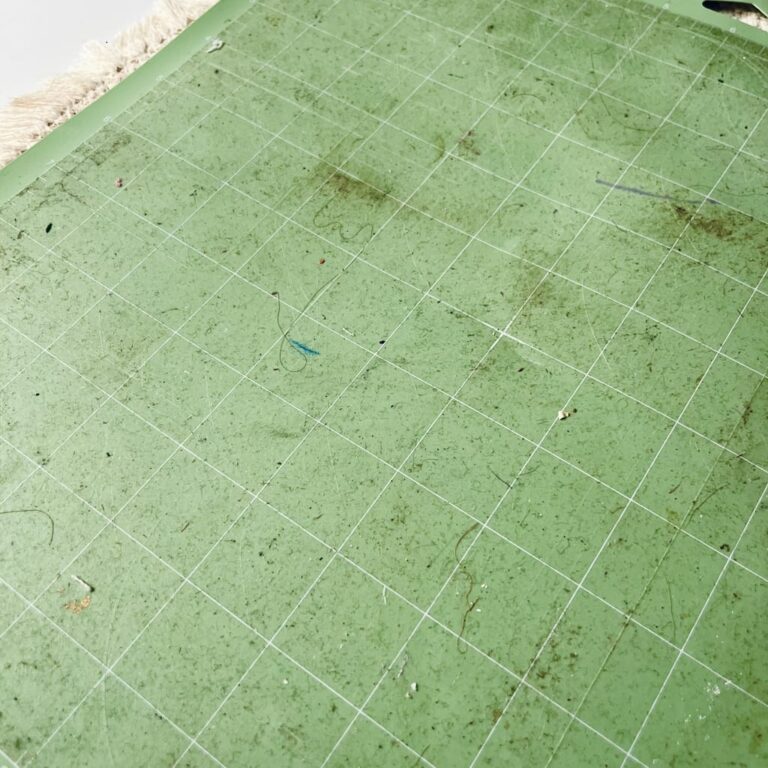 Wie reinigt man eine cricut-schneidematte