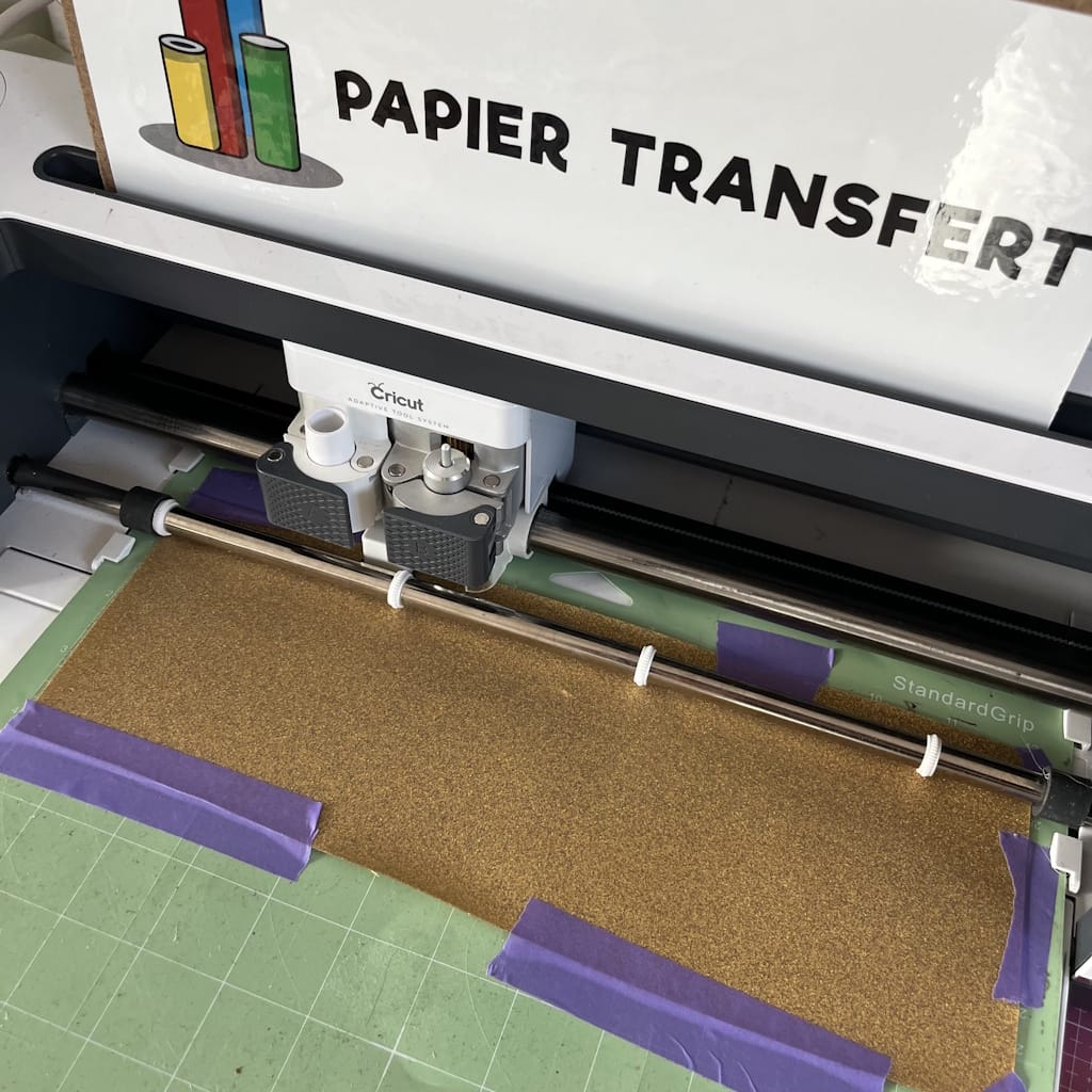 Folie mit der Cricut