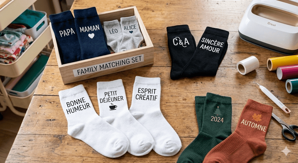 Ideen zur Personalisierung von Socken