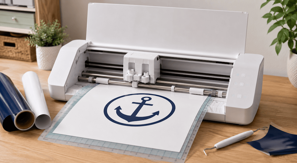 Ein Logo mit der Silhouette Cameo schneiden