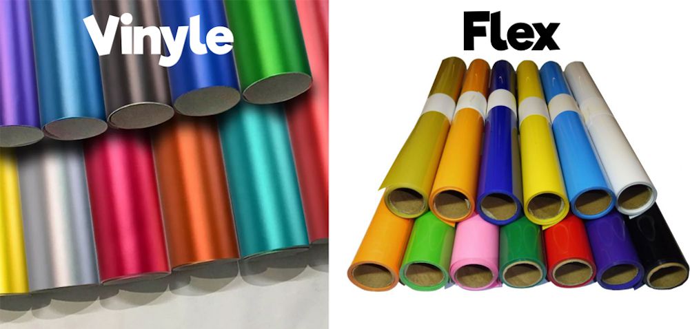 Flex e Vinile: qual è la differenza?