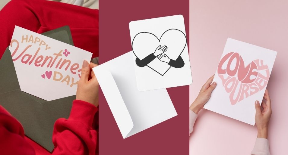 DIY Karte Valentinstag