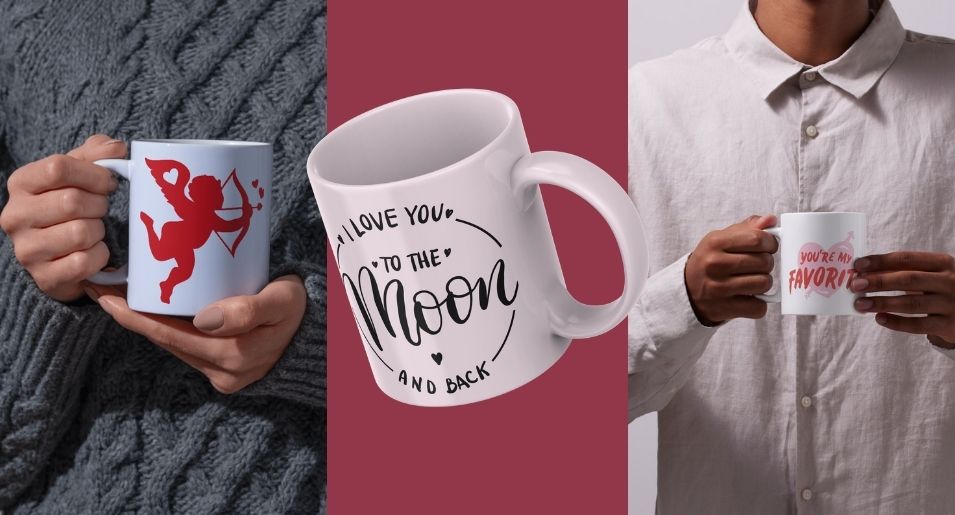 DIY Becher Valentinstag