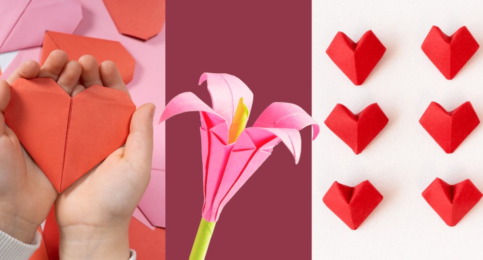 DIY Origami Valentinstag