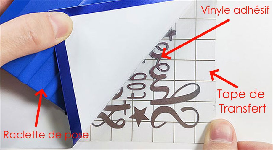 Vinyl-Sticker anbringen