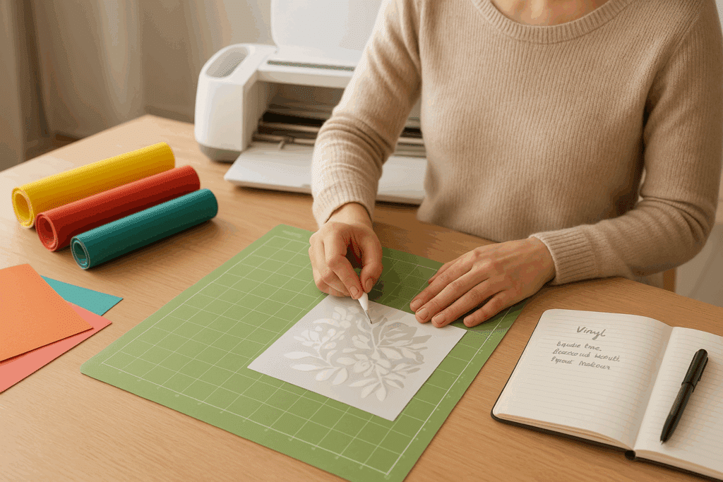 Gestaltung mit Cricut-Maschine