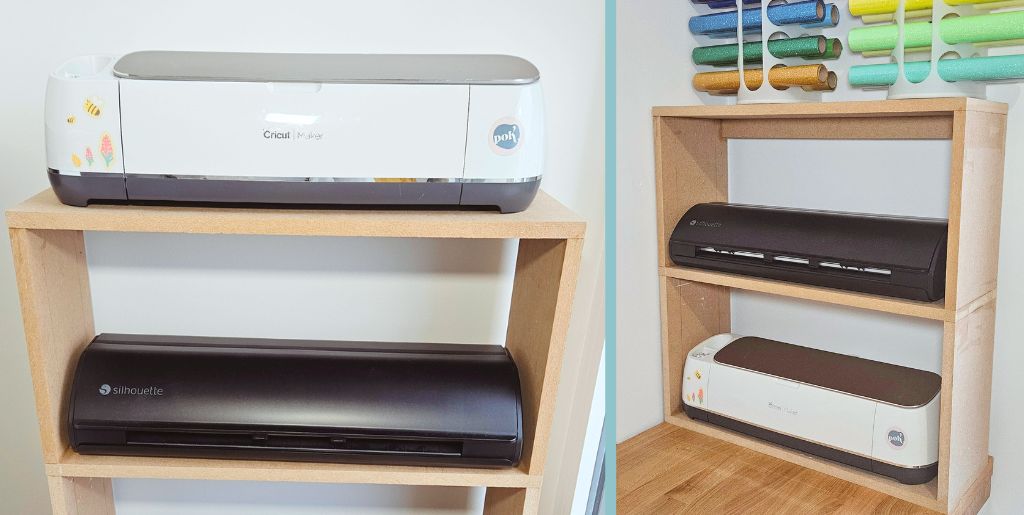 DIY FURNITURE CRICUT STORAGE